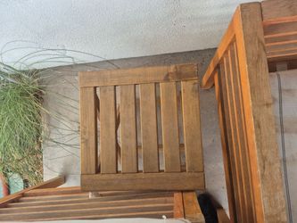 Little folding side table