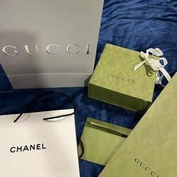 Original Gucci Chanel Packaging