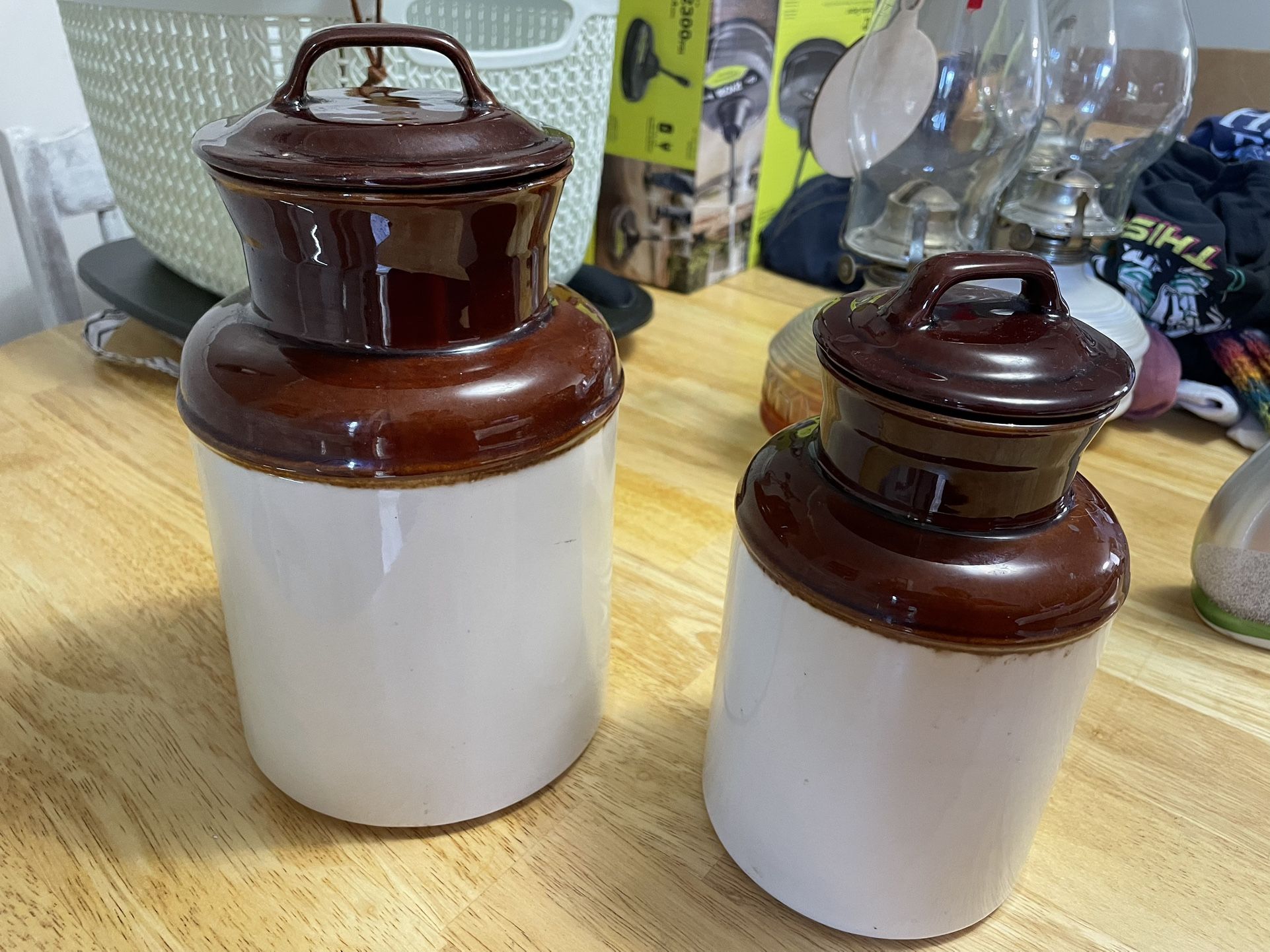 Mc Coy Pottery Canisters