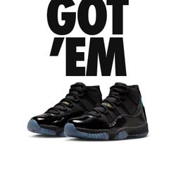 Jordan 11 Retro (Gamma blue 2025)