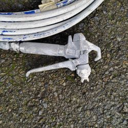 Paint Sprayer Hose With Nozzle 