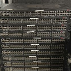 Lot of Brocade ICX6450-48P PoE+ Gigabit Switches – Enterprise Network Hardware