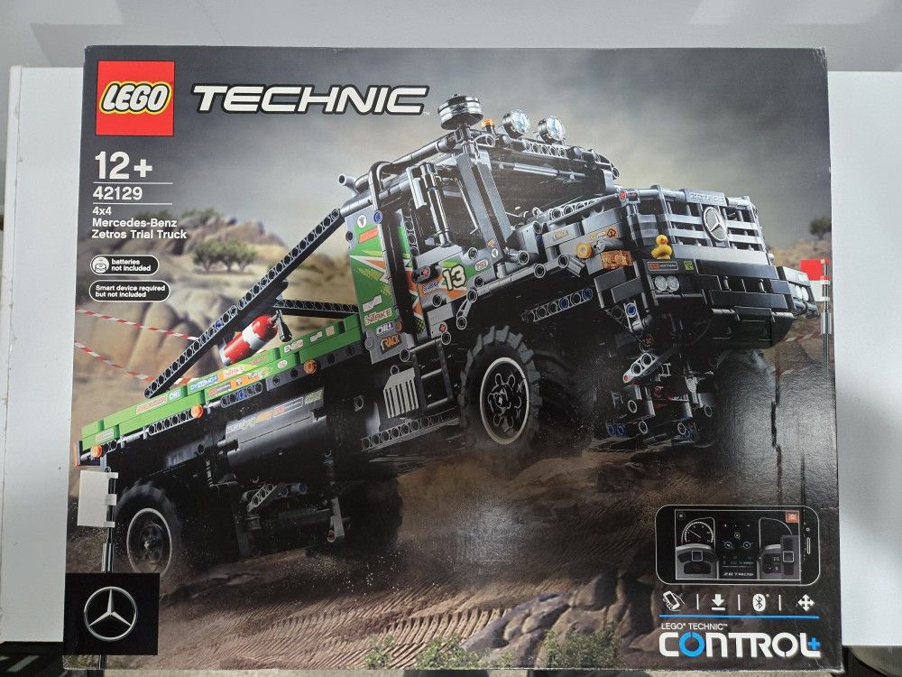 NEW LEGO TECHNIC 4x4 MERCEDES-BENZ ZETROS TRIAL TRUCK 42129