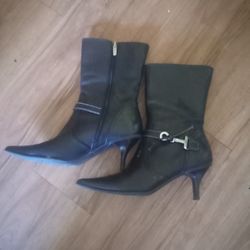 Worthington Ankle BOOTS BLACK Size 6