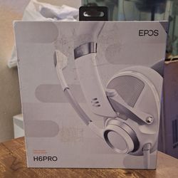 EPOS Audio H6PRO Acoustic Gaming Headset (Ghost White)