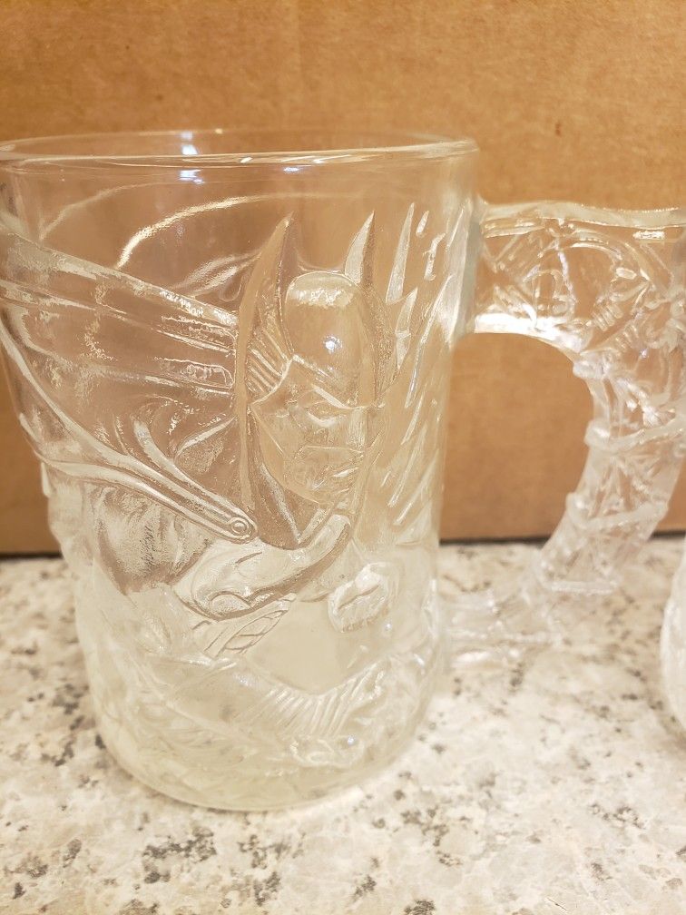 Batman Forever McDonald's Collectable Cups 1995