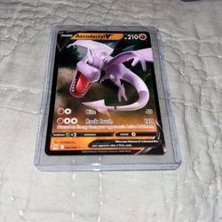 Aerodactyl V full art Pokemon card