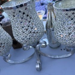 Decorative Candle Holder Set $25 Garage sale on 3/21 to 3/22 @ 9am to 4pm Mt Wilson Court, Antioch.