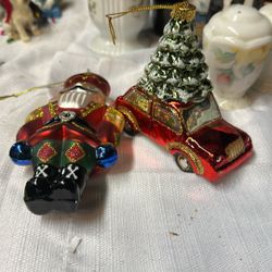 Glass Blown Tree Deco