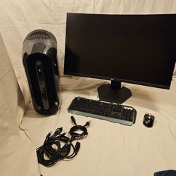 Alienware Gaming Computer W/ Two 32" Monitors