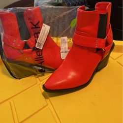 Botines Rojos Numero 7/m