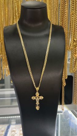 10KT gold chain set