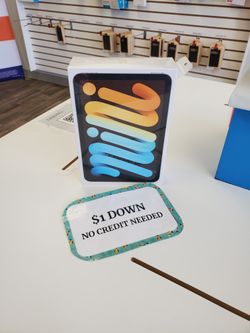 Apple iPad Mini 6 - 90 DAY WARRANTY - $1 DOWN - NO CREDIT NEEDED 