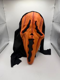 Ghost Face Pumpkin - Adult Mask