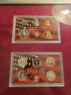 2000S 10 Coin Silver Proof Set