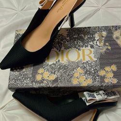 Dior Black Heels