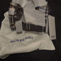 Burberry Mini Bowling Bag