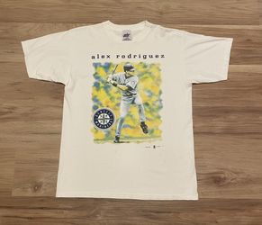 Vintage Seattle Mariners Alex Rodriguez Shirt Men’s L 90s Made In USA