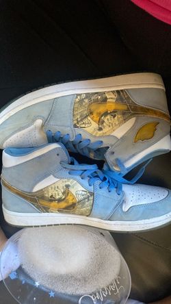 Size 11 ( Men’s ) Jordan 1 Retro Alpha "White University Blue" Release: June 2007 Original retail price: $110
