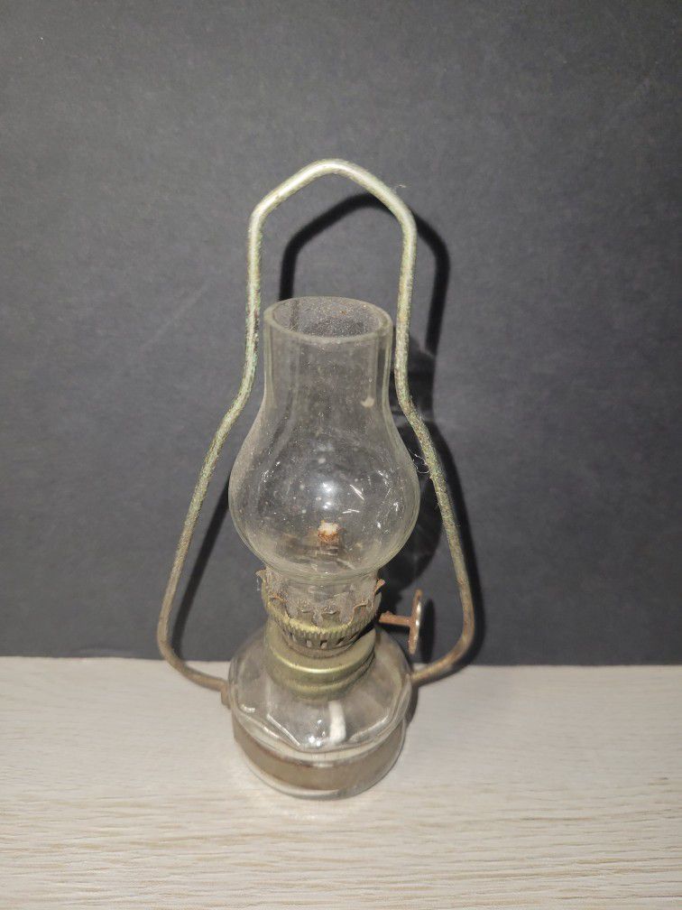Vintage Mini Oil Lamp