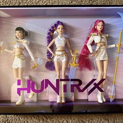 HUNTR/X Rumi, Mira, Zoey "What It Sounds Like" 3-Pack, Mattel Creations