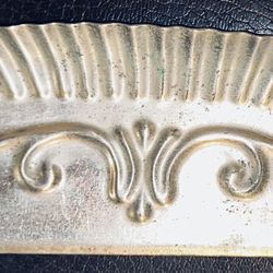 Antique Stamped Silver Crumb or Ash Butler for your Dining Room Table or Smoking Area