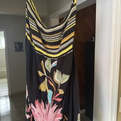 Blue Plate Dress Large 