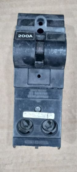 200 Amp Crouse Hinds Main Breaker
