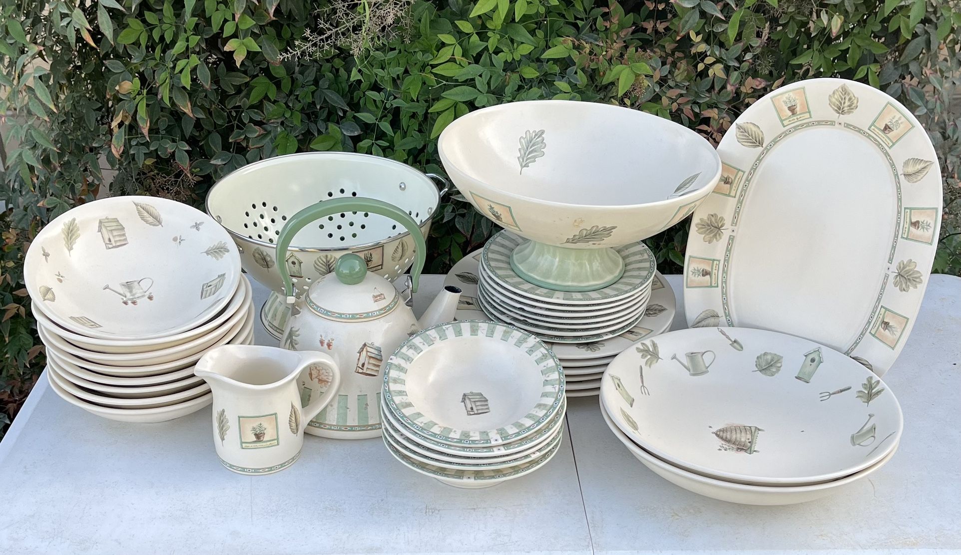 Pfaltzgraff Naturewood Dish Set