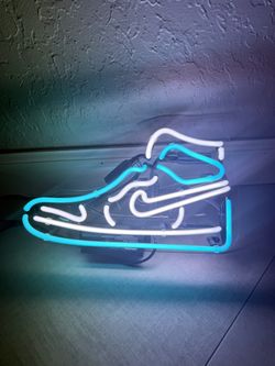 Nike neon sign