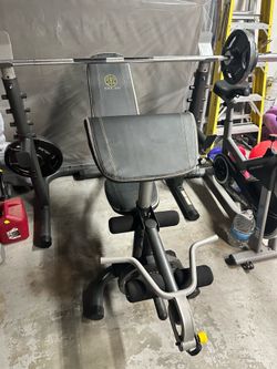 Bench Press, Leg  extension, Preacher Curl all in one