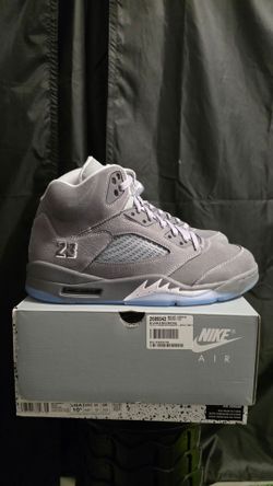 Air Jordan 5 Wolf Grey Sz 10.5 Deadstock