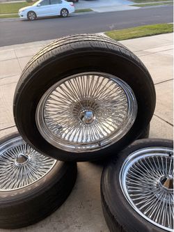 20” Wire wheels