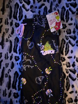 Womens grinch sweatpants