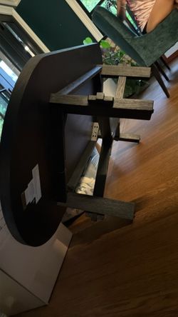 Modern traditional coffee table, eclectic coffee table, rounded coffee table, rustic coffee table, solid wood coffee table