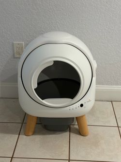 Caja de arena automática para gatos