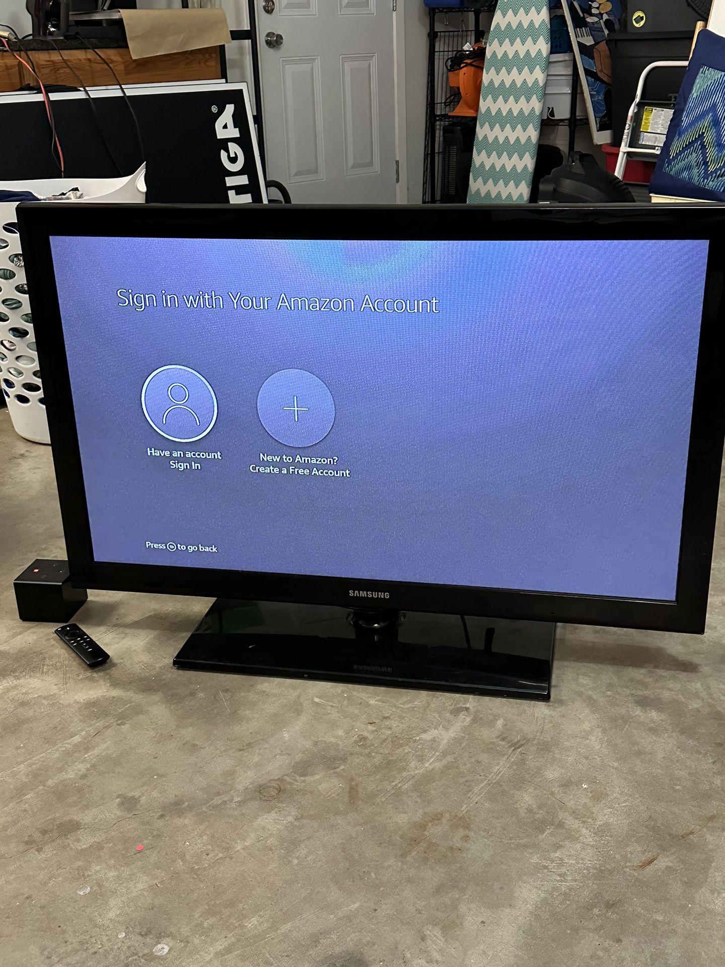 42 Inch Samsung Tv With Fire Cube