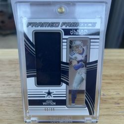 2016 Jason Witten Clear Vision Jersey Card/99🔥