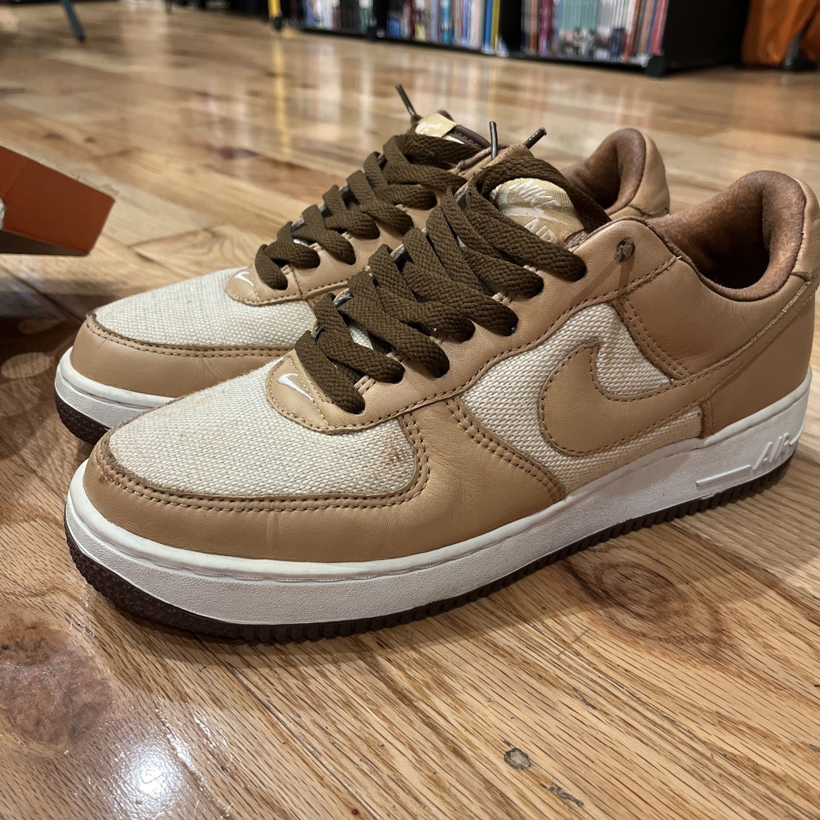 Brown Air Force Acorn On Feet Dj6395 Acorn Nike Air Force Shoes