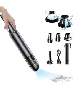 Handheld Vacuum Cordless, Mini Vacuum Cordless, 16000 Pa Super Suction Car Vacuum Cleaner and Air Du