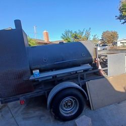 BBQ Smoker Trailer