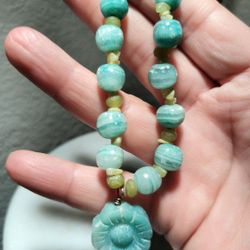 Multi-Color Bead& Flower bracelet 