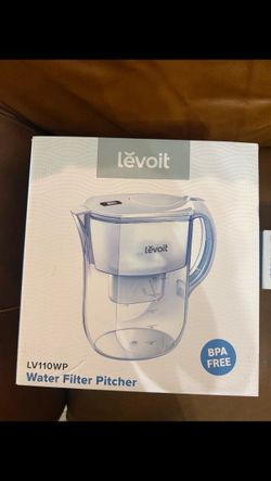 New Levoit water Filter Pitcher