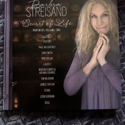 BARBRA STREISAND — THE SECRET OF LIFE (Blush Vinyl, Gatefold) BRAND NEW!