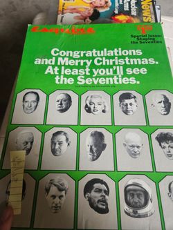 Vintage 70s magazine