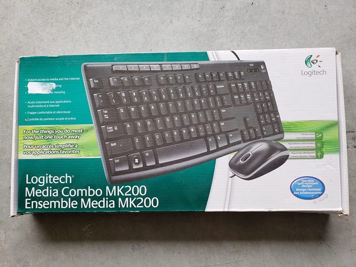 Logitech keyboard and Mouse