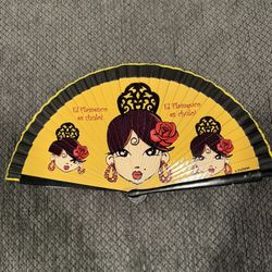 Vintage Spanish fan 