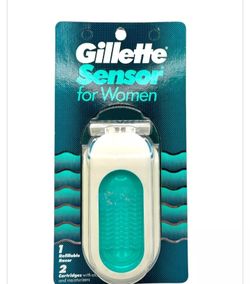 Vintage Gillette Sensor Womens Razor Handle