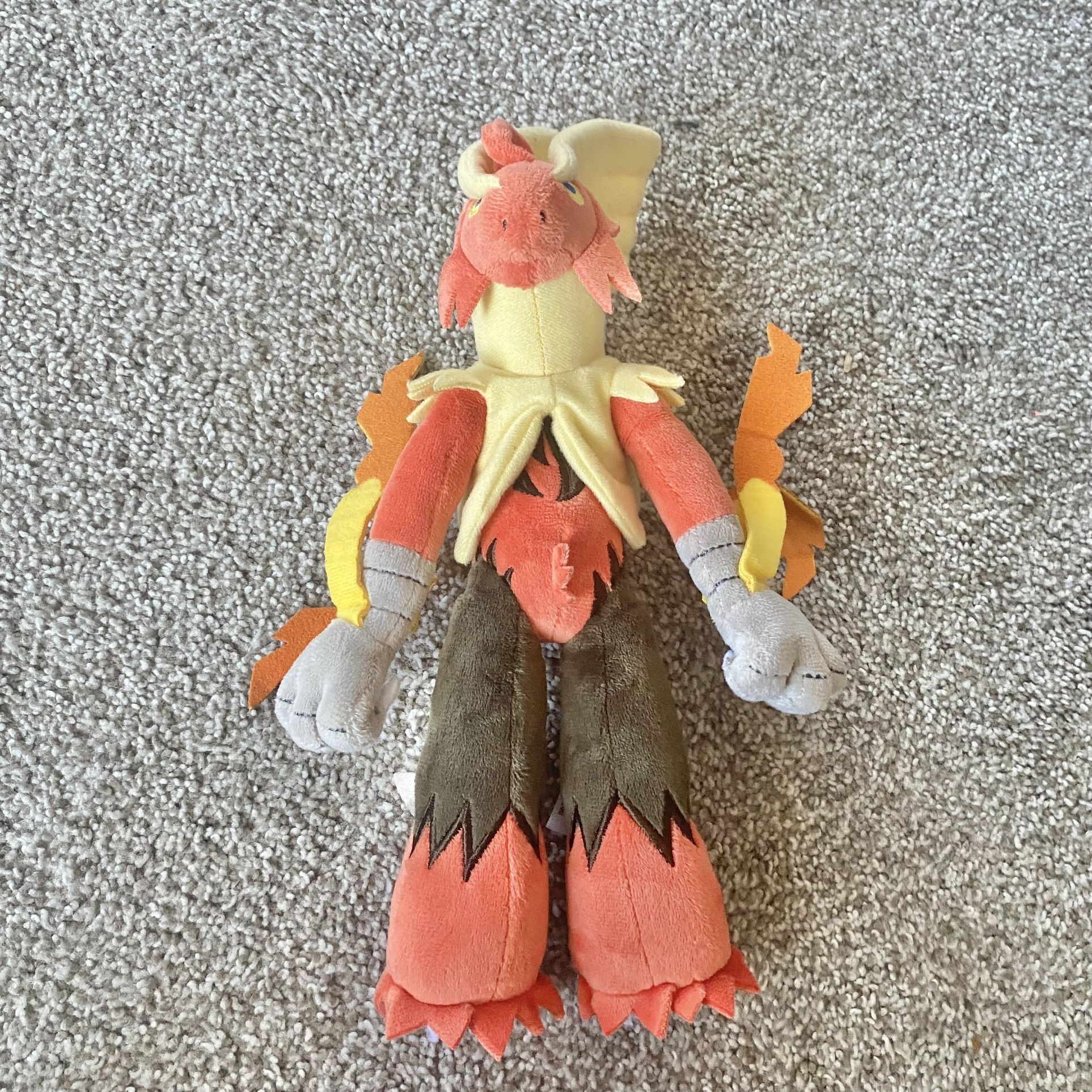 Rare Mega Blaziken Pokémon Center Plush Toy