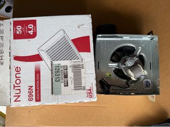 NuTone 696N Ventilation Fan 50 CFM 4.0 Sones